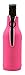 Beer Bottle Coolers Neoprene Collapsible Pink Set of 4