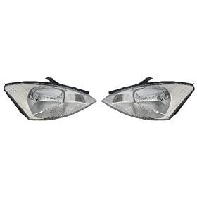 EAGLE EYES PAIR HEADLIGHT LIGHT LAMP W/O