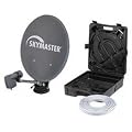 SKYMASTER Digitale Camping Sat-Anlage mit Single LNB im Transportkoffer