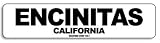 Seaweed Surf Co AA69 4X18 Aluminum Sign Encinitas