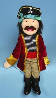 Childrens Toyshop  Toys : Pirate (Mediterranean) Deluxe Full Body Puppet (S2536)