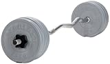 Everlast EZ Curl Bar Weight Set - Grey, 15 Kg