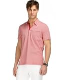 Kenneth Cole New York - Kenneth Cole New York Thin Stripe Polo Shirt