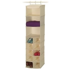 <b>13 Hanging Canvas Pocket Sweater and Shoe Organizer</b>