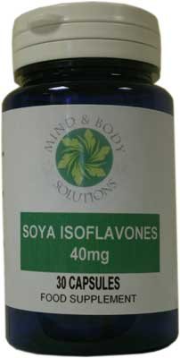 Mind & Body Solutions Soya Isoflavones 40mg 30 
