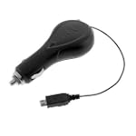 Retractable Auto Rapid Car Charger with Ic Chip for RIM Blackberry 9500 9530 Storm Thunder, Pearl Flip 8220 Smartphone