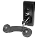 Apex Guitar Wall Hanger with Wood Block - Black