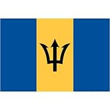 Barbados Flag 3ft x 5ft Polyester