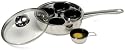 Excelsteel 18/10 Stainless 4 Non Stick Egg Poacher