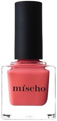 mischo Beauty - XO - Bright Orange Nail Polish, Quick Dry, Vegan, 10 Free, Animal Cruelty Free, 0.37 fl oz (Pack of 1)