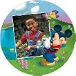 Custom Photo Plate - Mickey Mouse Photo Plate - Customize Your Mickey Mouse Plate With Your Favorite Photo