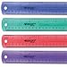 ACM12975 - Westcott 12 Transparent Jeweltone Plastic Ruler