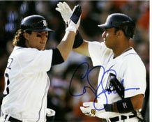 Signed Tigers, Detroit 8x10 By Ordonez and Guillen Photo