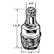 United States Hdwe. P-451C Faucet Stem