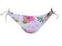 99 Degrees White w/ Pink Flowers Hipster Bikini Bottoms w/ Side Ties X-Large