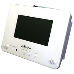 REAL LIFE JAPAN 【AiVN】 CPRM対応 7インチ ワンセグ防水 ポータブルDVDプレーヤー ホワイト WR-700WH