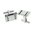 Titanium Cuff Links - Cable, 15mm x 17mm