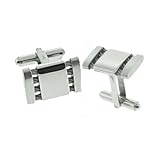 Titanium Cuff Links - Cable, 15mm x 17mm