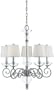 Quoizel HVF5005C Haverford 5 Light Single Tier Chandelier in Polished Chrome