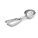 Vollrath Disher, round bowl, size 6 (5-1/3 oz. capacity), 3-1/8" bowl dia., universal squeeze handle, stainless steel, imported, T7206
