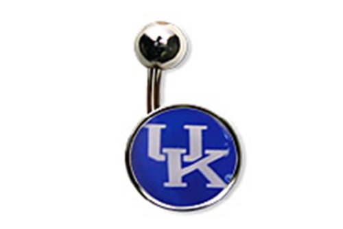 University of Kentucky Wildcats UK Navel Belly Ring