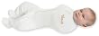 The Woombie Convertible Swaddle Blanket with Leggies Combination, Cotton White, 6-9 Months