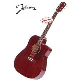 Johnson Red Cliff Series Acoustic Guitar by 