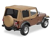 Bestop Replace A Top -51123-37- Color: Spice/ incl. Half Door Skins / Tinted Windows / Fits: 88-95 Jeep Wrangler YJ