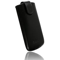 Krusell Leder Etui  f�r Samsung Galaxy Ace S5830 schwarz