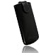 Krusell Asper� Leder Etui f�r Apple iPhone 4/4S schwarz