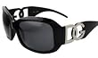 DG Couture Black Smoke Lens Fashion Sunglasses dg#17204