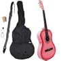 New Pink Acoustic Guitar W/ Accessories Combo Kit Beginners