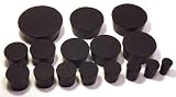 Rubber Stopper, Solid 5pk #8