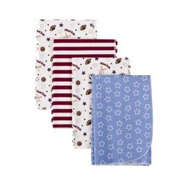 Tiddliwinks Future All Star 4pk Receiving Blankets