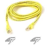 Belkin Snagless CAT5E Patch Cable * RJ45M/RJ45M; 25  YELLOW ( A3L791b25-YLW-S )