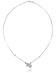 14k Gold Box Chain Anklet with Dangling Mini Charms