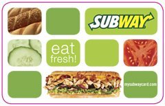 SUBWAY Gift Card