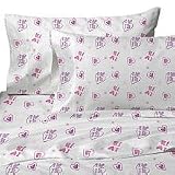 Justin Bieber 'I Heart JB' Microfiber Sheet Set - Full