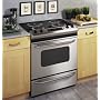 GE : JSP39SNSS 30in Slide-in Electric Range, Self-Clean Oven - Stainless Steel