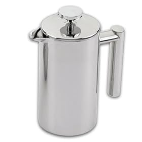 Double-wall Straight Sided Cafetiere 8 Cup
