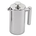 Grunwerg Double-wall Straight Sided Cafetiere, 6 Cup
