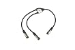 Monster CableLinks Y-Adapter, 1/4 St Female to (2) 1/4 Mono Female (MCL FST2FM)