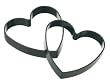 Kitchen Craft Egg Rings, Non-Stick, Heart Shaped, Set of 2