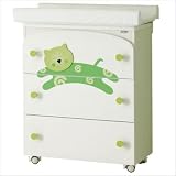 Azur Birikino Line Miao-Miao Baby Bath and Changing Table