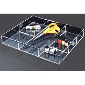 <b>6-Compartment Acrylic Accessory Tray</b>