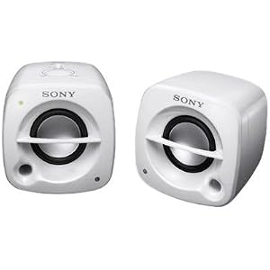 Sony SRSM50/WHI Compact Portable Speakers