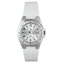 Tommy Hilfiger Women's Midsize White Rubber Strap Watch #1780457