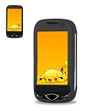 New Fashionable Perfect Fit Hard Protector Skin Cover Cell Phone Case for Samsung U820 - Black