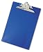 Saunders 21602 Recycled Clipboards, Plastic, Letter Size, Blue Opaque, Carton of 12