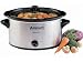 Kitchen & Housewares : Ainsley 4.5litre slow cooker silver and black manual control AH167